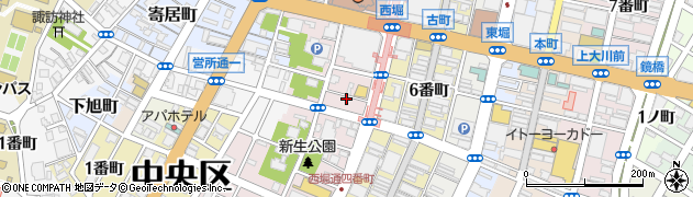 なおしや古町周辺の地図