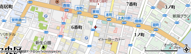 株式会社イチネン新潟営業所周辺の地図