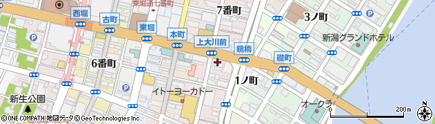 野村證券株式会社　新潟支店周辺の地図