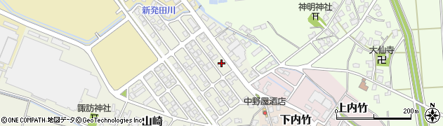 新潟県新発田市山崎246周辺の地図