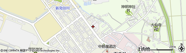 新潟県新発田市山崎264周辺の地図