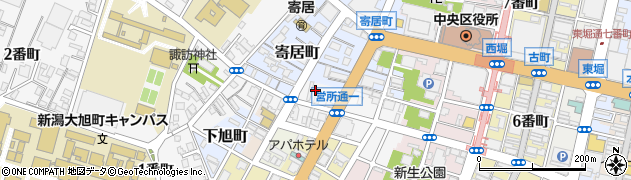 新潟県新潟市中央区営所通１番町317周辺の地図