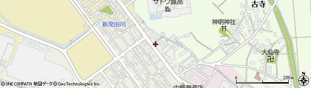 新潟県新発田市山崎260周辺の地図