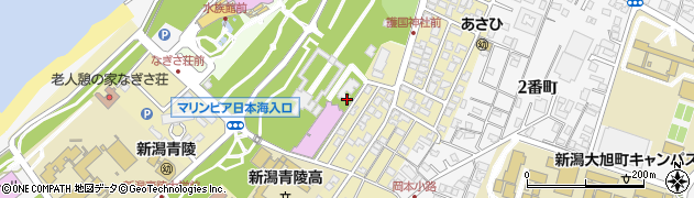 新潟県護国神社結婚式場・迎賓館ＴＯＫＩＷＡ・衣裳部周辺の地図