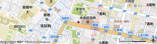 三井住友銀行新潟支店 ＡＴＭ周辺の地図