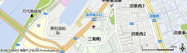株式会社西原衛生工業所　新潟支店周辺の地図