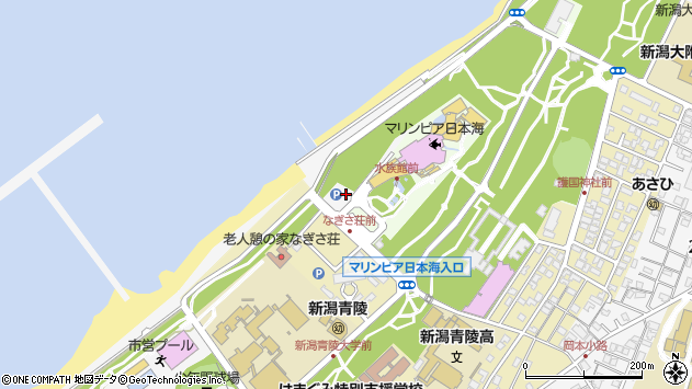 〒951-8008 新潟県新潟市中央区窪田町の地図