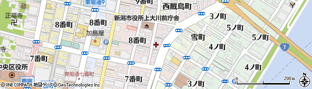 株式会社新潟第一興商周辺の地図