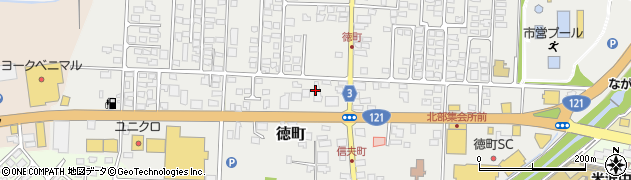 東邦銀行米沢支店 ＡＴＭ周辺の地図