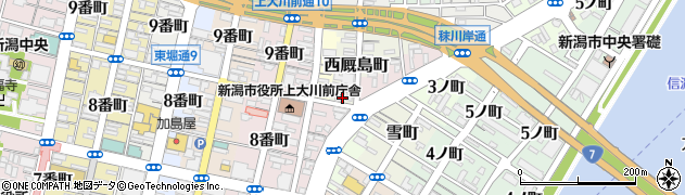 三幸鮨周辺の地図