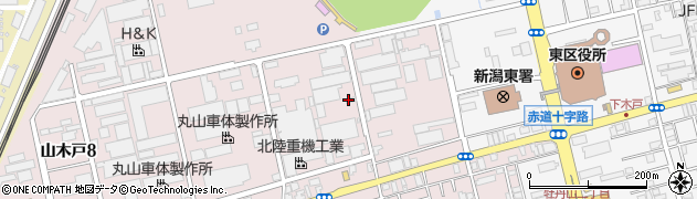 北越重車輛株式会社周辺の地図