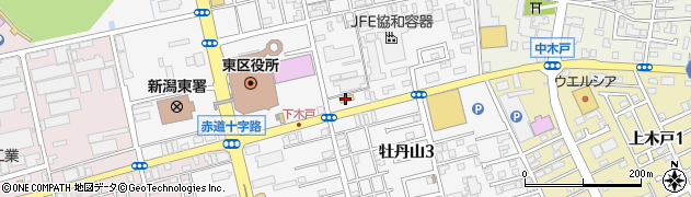 セブンイレブン新潟下木戸２丁目店周辺の地図