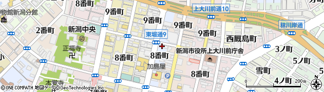 丸屋 そば屋 坂内小路店周辺の地図