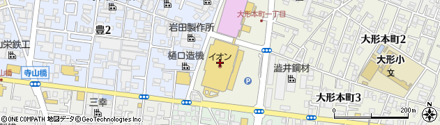 イオン新潟東店周辺の地図