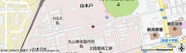 通研電気工業新潟支社周辺の地図
