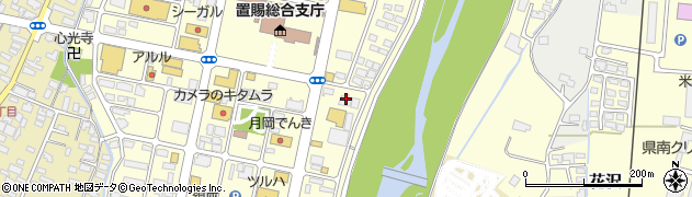 ニチイケアセンター米沢周辺の地図
