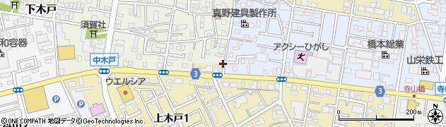 新潟新発田村上線周辺の地図