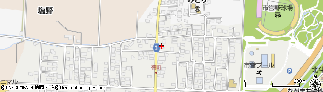 有限会社ほそやでんき米沢店周辺の地図