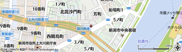 新潟県新潟市中央区並木町2396周辺の地図