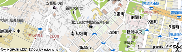 新潟県文化財保護連盟周辺の地図