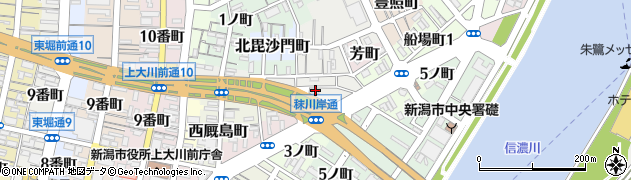 新潟県新潟市中央区並木町2391周辺の地図