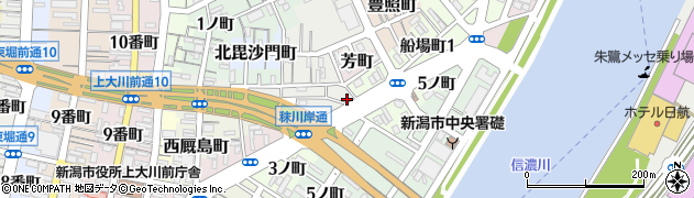 新潟県新潟市中央区並木町2397周辺の地図