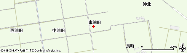 宮城県丸森町（伊具郡）舘矢間舘山（東油田）周辺の地図