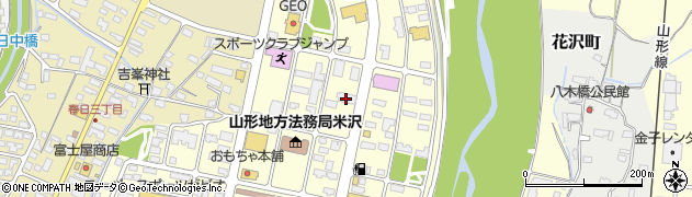 業務スーパー米沢店周辺の地図