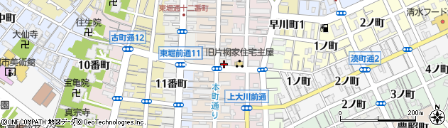 新潟県新潟市中央区本町通１２番町2743周辺の地図