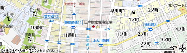 新潟県新潟市中央区本町通１２番町2742周辺の地図