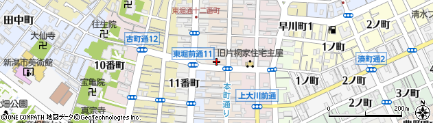 新潟県新潟市中央区本町通１２番町2785周辺の地図