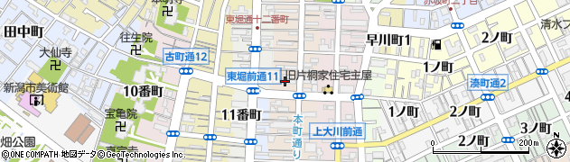 新潟県新潟市中央区本町通１２番町2784周辺の地図