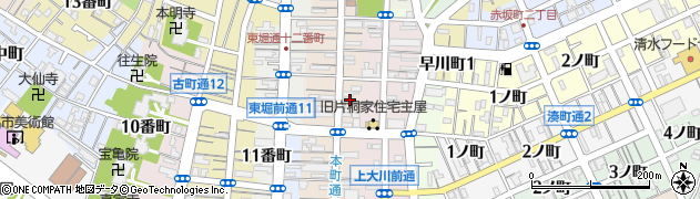 新潟県新潟市中央区本町通１２番町2748周辺の地図