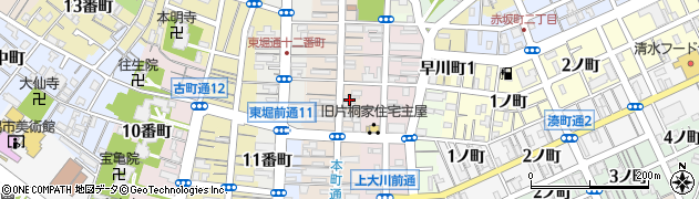 新潟県新潟市中央区本町通１２番町2749周辺の地図