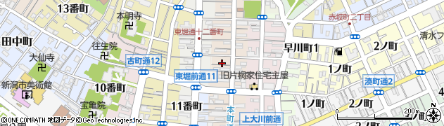 新潟県新潟市中央区本町通１２番町2778周辺の地図