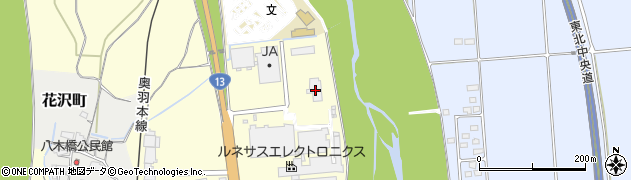 やすらぎおきたま米沢ホール周辺の地図