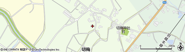 新潟県新発田市切梅546周辺の地図