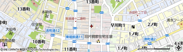 新潟県新潟市中央区本町通１２番町2754周辺の地図