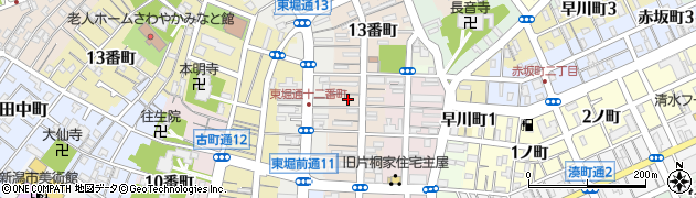 新潟県新潟市中央区本町通１２番町2770周辺の地図