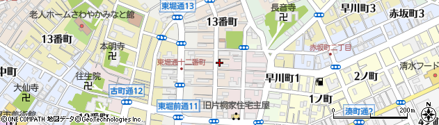 新潟県新潟市中央区本町通１２番町2760周辺の地図