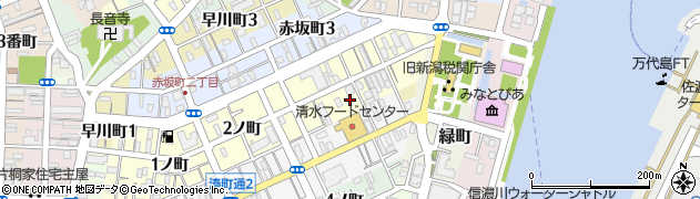 新潟県新潟市中央区西湊町通３ノ町3315周辺の地図