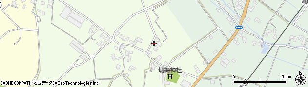 新潟県新発田市切梅843周辺の地図
