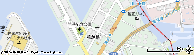 新潟東洋埠頭株式会社周辺の地図
