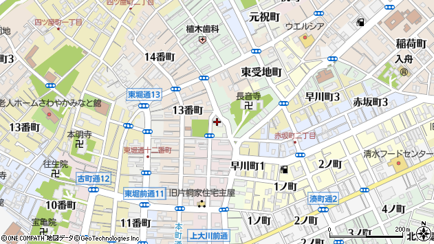 〒951-8021 新潟県新潟市中央区曙町の地図