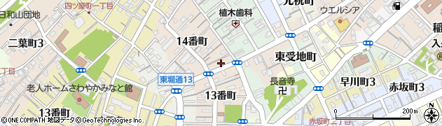 株式会社マルコ不動産　本町支店周辺の地図