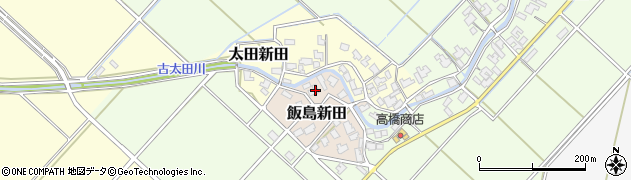 新潟県新発田市飯島新田11周辺の地図