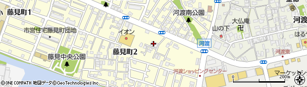 第四北越銀行東新潟支店周辺の地図