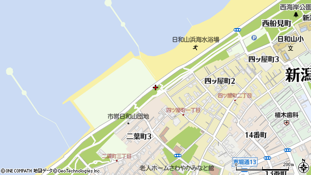 〒951-8101 新潟県新潟市中央区西船見町の地図