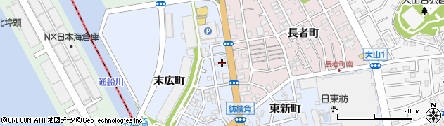 ビジネス旅館・末広館周辺の地図