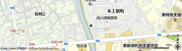 新潟木工センター協同組合周辺の地図
